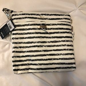 Scout Bag Taylor Black Stripe Crossbody Bag